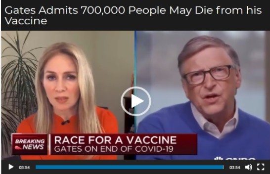 CV-19 now appears to have been launched by the Fed City of London & world oligarchs to pave the way for the not so great reset; Bill Gates says about 700,000 will have bad reactions to vaccines; Gates says he believes that world population should be reduced, & Gates Foundation money is involved with U.S. intelligence in Africa, leading to the sterilization of young girls.