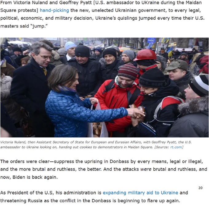 Mass graves in Lugansk, Ukraine bemoan Obama Biden Harris