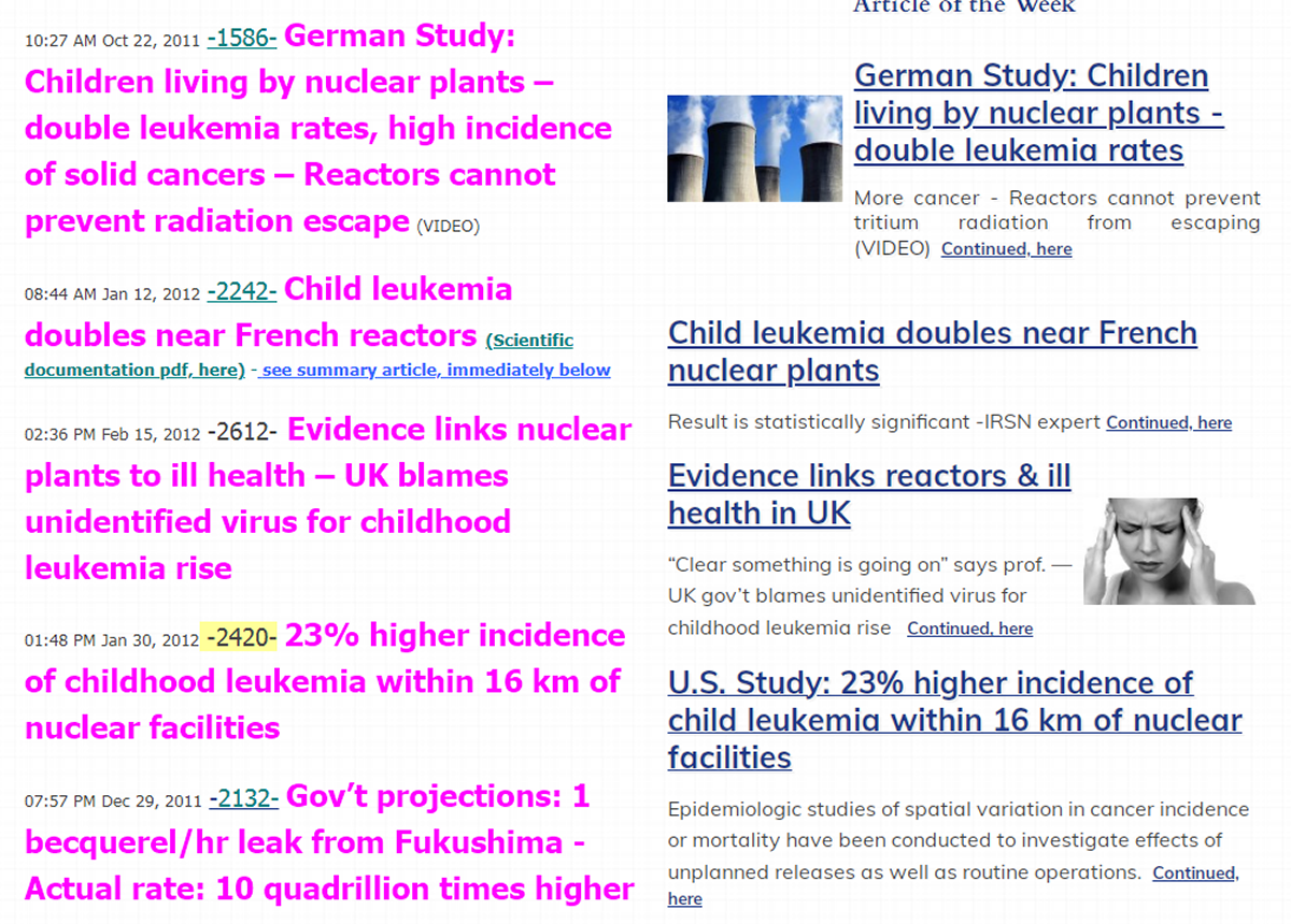 Kids who live within 25 miles of nuclear plants get more cancer than those who don't