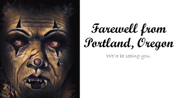 Farewell from Portland, Oregon