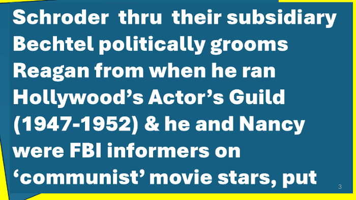 Schroder Bechtel Reagan