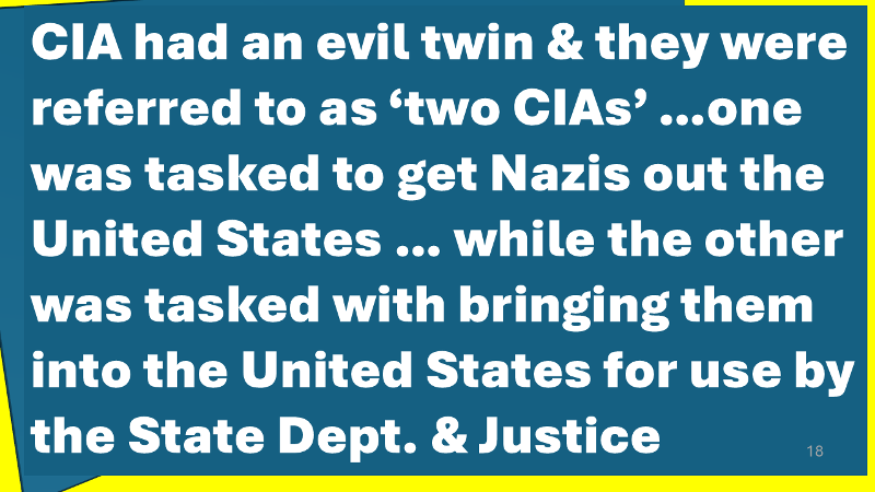 CIA had/has and evil twin