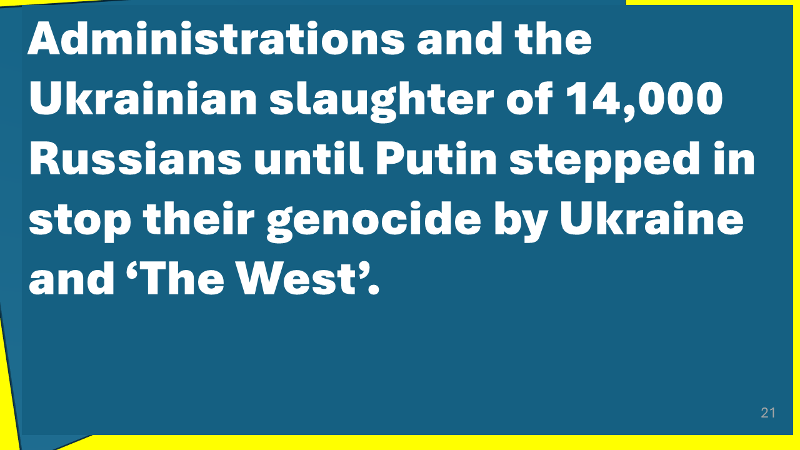 Obama / Biden started the war in Ukraine with a Nazi coup d'tat