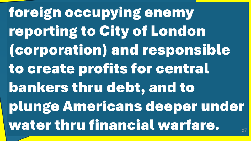 Financial warfare & economic warfare