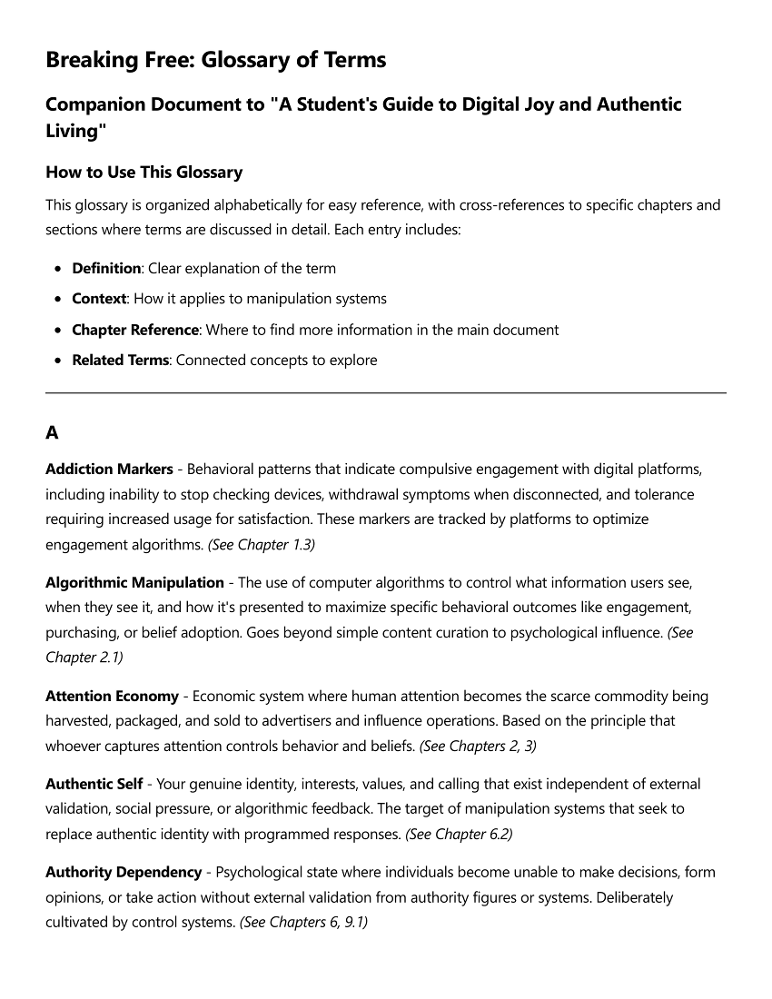 glossary
