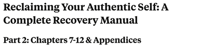 Reclaiming authentic self