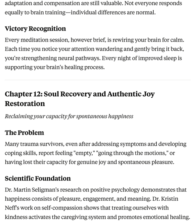 Reclaiming authentic self