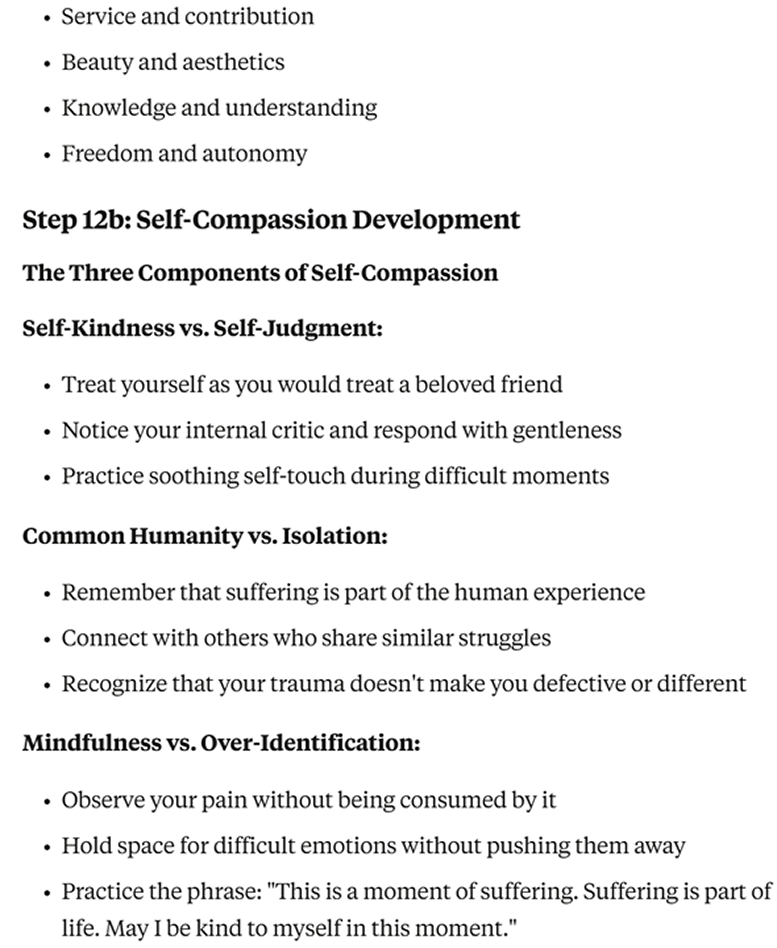 Reclaiming authentic self