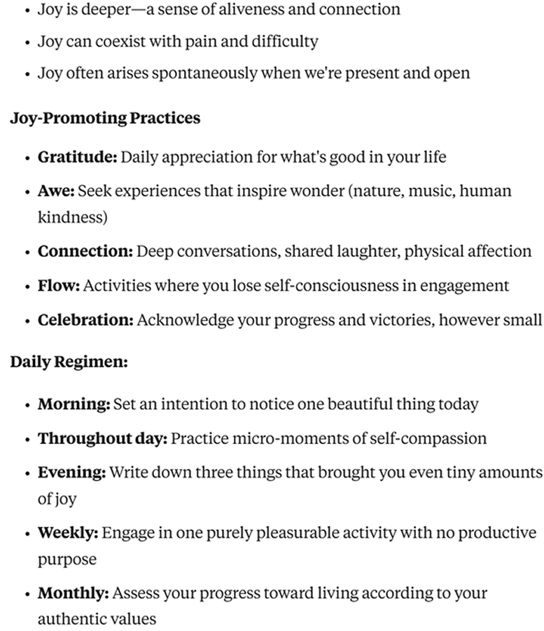 Reclaiming authentic self