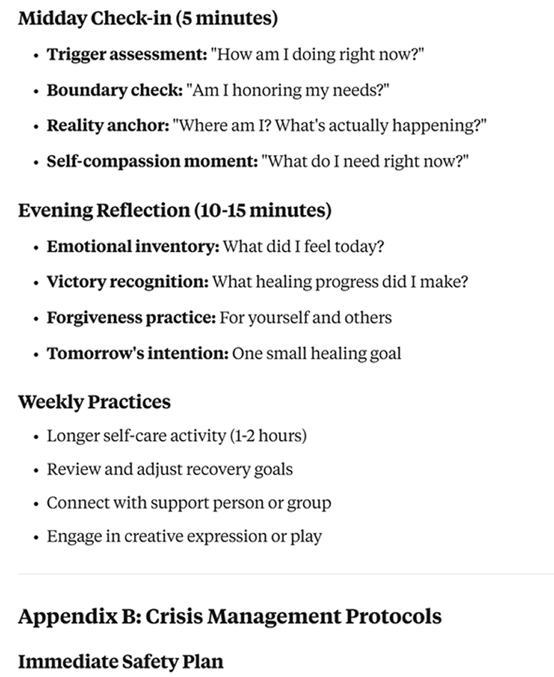 Reclaiming authentic self