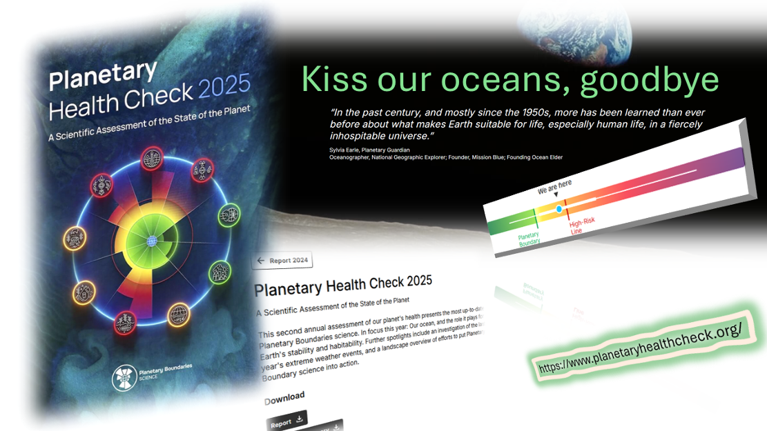 Kiss our oceans, goodbye