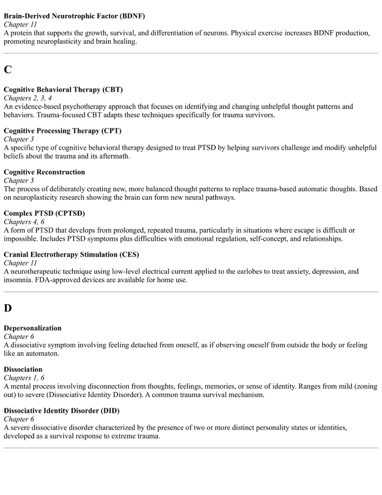 6a Glossary Quick Reference Guide