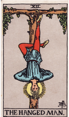 The hanged man