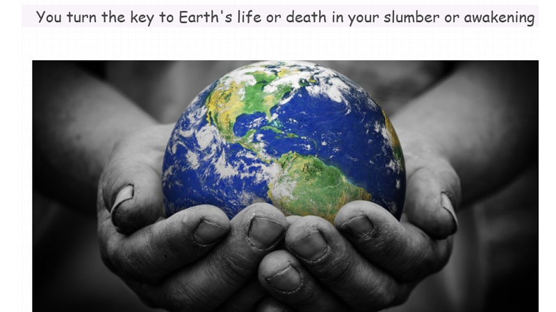 You've got the whole world in your hands