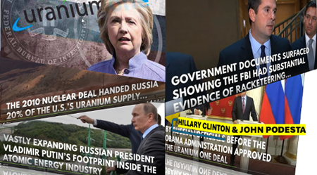 Uranium One deal where Hillary & Podesta colluded with Russia then projected their sins onto Trump ...the basis for 'Trump derangement syndrome'